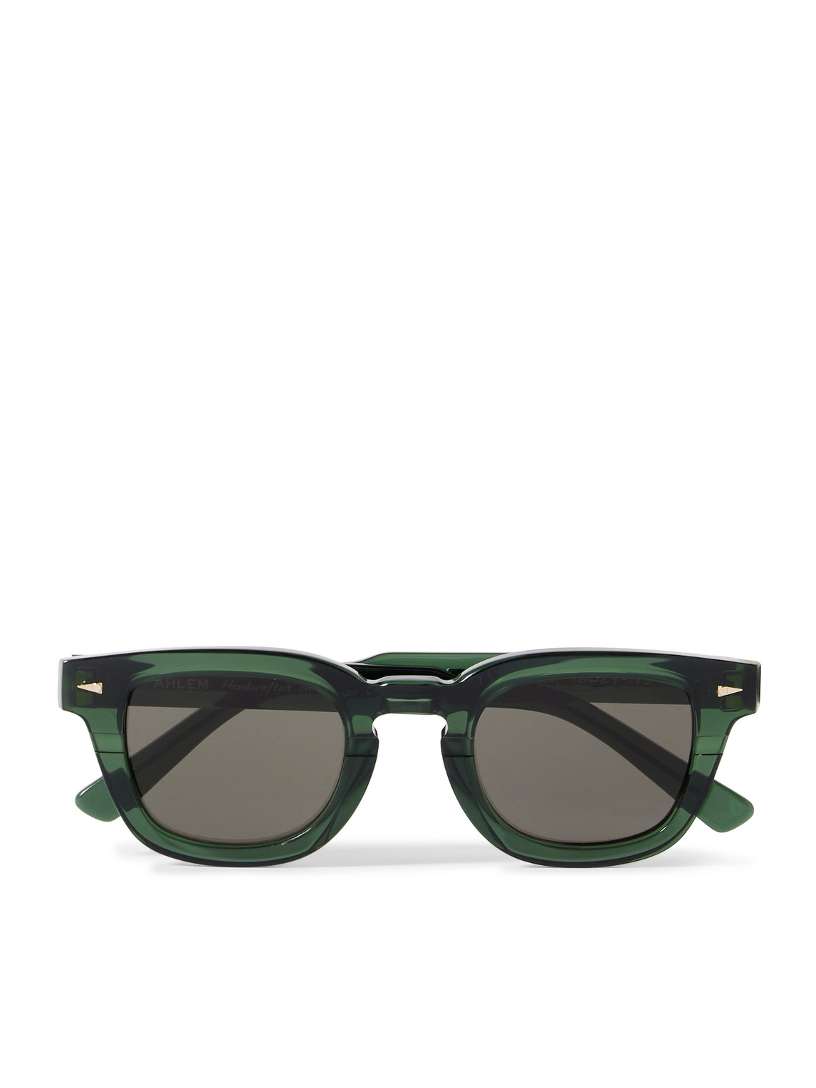 AHLEM - Champ De Mars Square-Frame Acetate Sunglasses - Men - Green von AHLEM