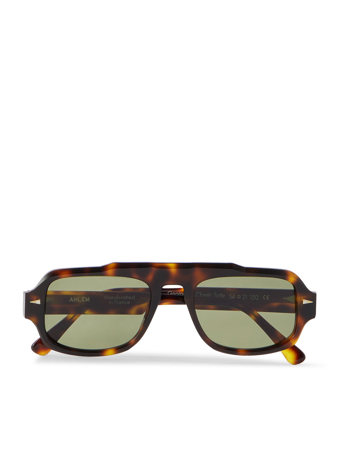AHLEM - George V Aviator-Style Tortoiseshell Acetate Sunglasses - Men - Brown von AHLEM