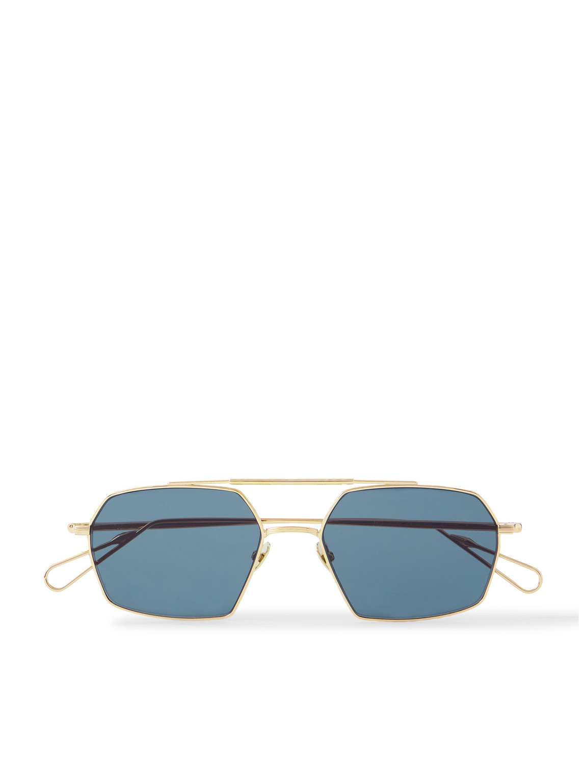 AHLEM - Haussmann Aviator-Style Gold-Tone Sunglasses - Men - Gold von AHLEM