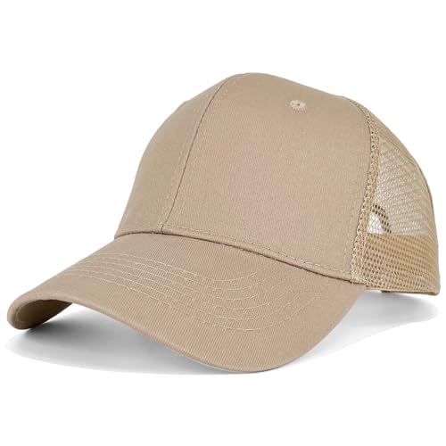 AHLPO Unisex Trucker Cap Netzstoff Verstellbare Baseball Cap Classic Snapback-Kappe Baseballkappe Atmungsaktiv Mesh Basecap für Herren und Damen AHLPO Unisex Trucker Cap Netzstoff Verstellbare Baseball Cap Classic Snapback-Kappe Baseballkappe Atmungsaktiv Mesh Basecap für Herren und Damen von AHLPO