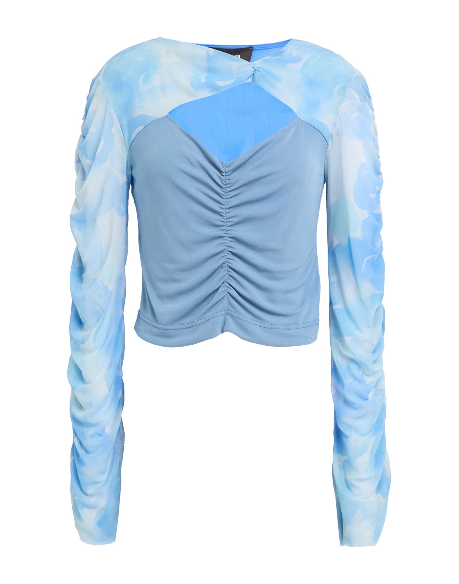 AHLUWALIA x GANNI Top Damen Azurblau AHLUWALIA x GANNI Top Damen Azurblau von AHLUWALIA x GANNI