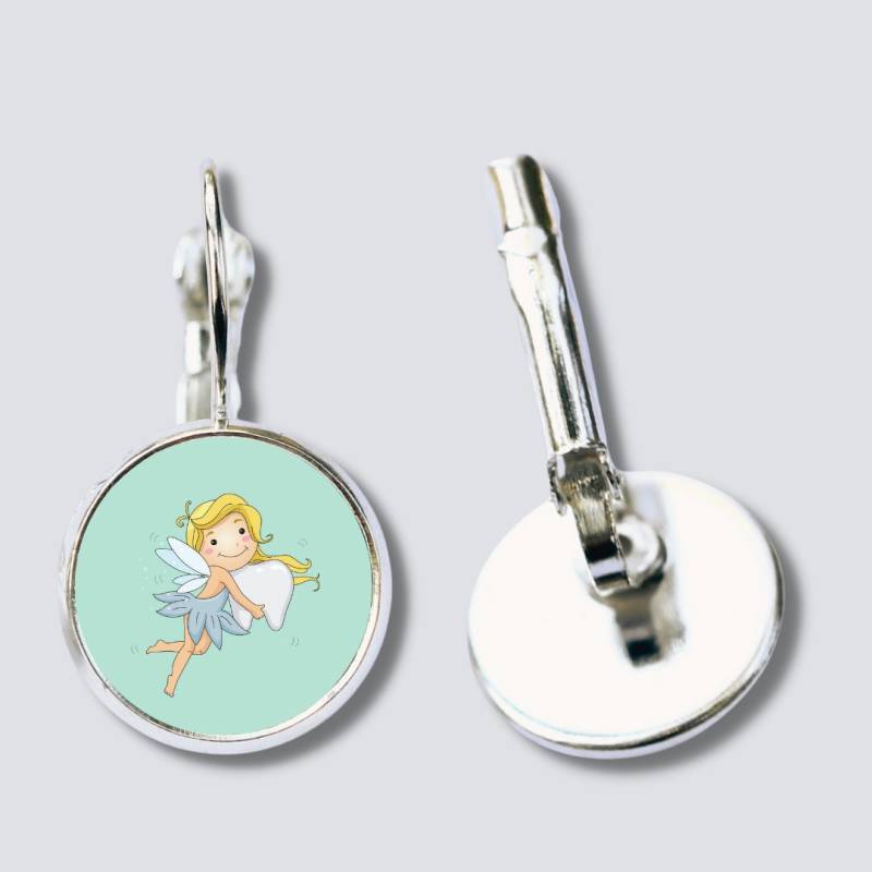 Ohrringe Mit Zahnfee Für Kinder - Ohrstecker Mädchen Fee Elfe von AHOIPippi