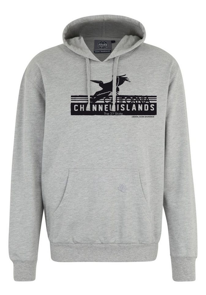 AHORN SPORTSWEAR Kapuzensweatshirt CHANNEL ISLANDS mit modischem Frontprint AHORN SPORTSWEAR Kapuzensweatshirt CHANNEL ISLANDS mit modischem Frontprint von AHORN SPORTSWEAR