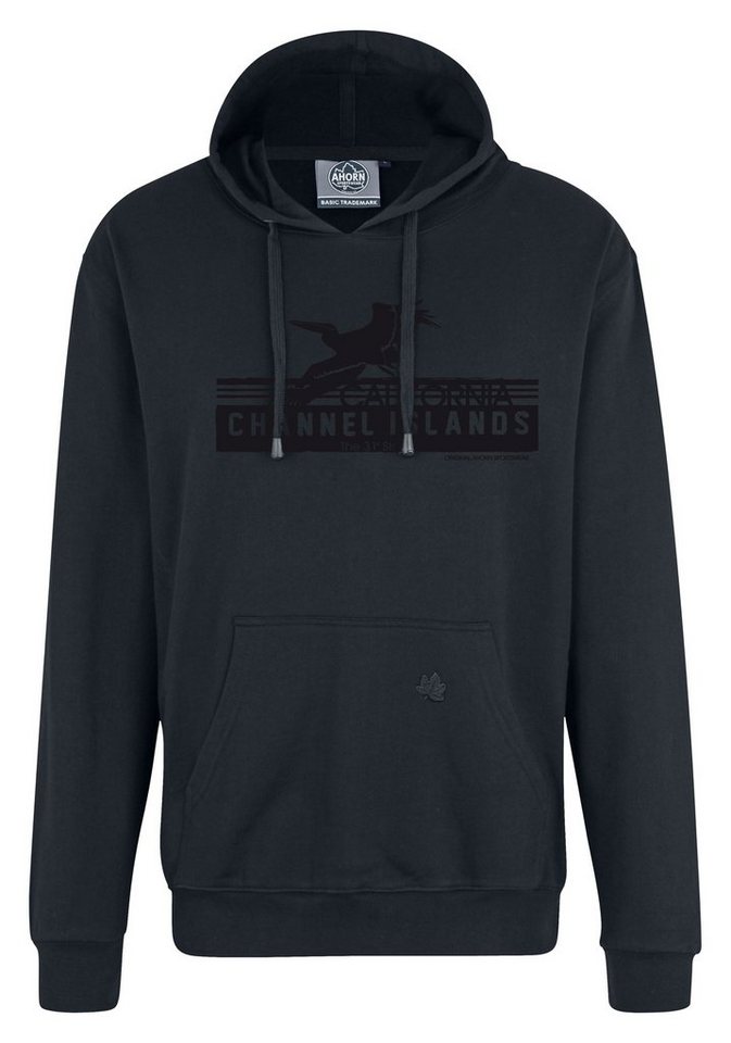 AHORN SPORTSWEAR Kapuzensweatshirt CHANNEL ISLANDS mit modischem Frontprint AHORN SPORTSWEAR Kapuzensweatshirt CHANNEL ISLANDS mit modischem Frontprint von AHORN SPORTSWEAR