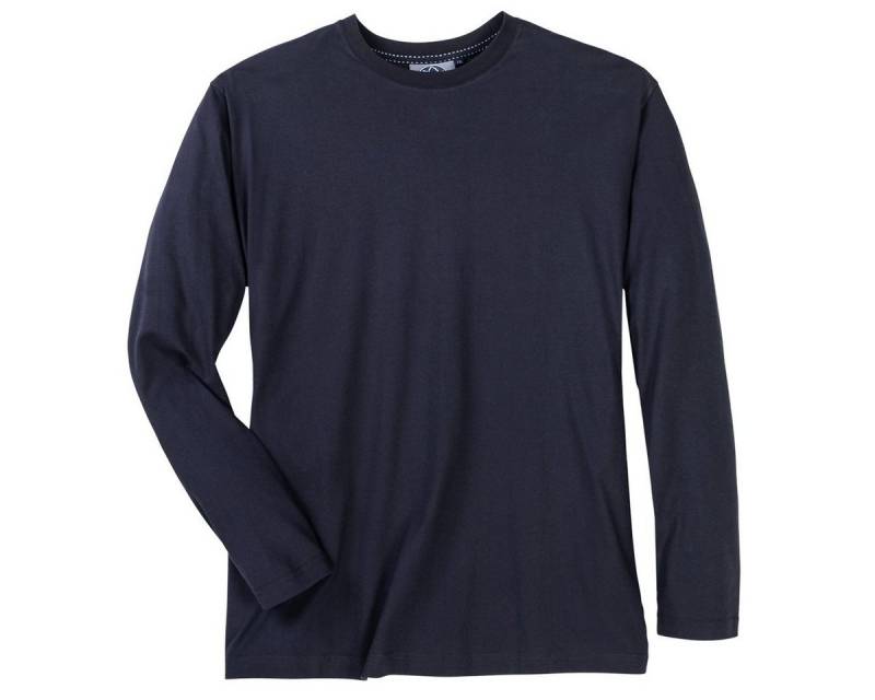AHORN SPORTSWEAR Langarmshirt Basic Longsleeve XXL dunkelblau Ahorn Sportswear von AHORN SPORTSWEAR