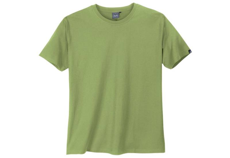 AHORN SPORTSWEAR Muscleshirt Übergrößen Basic T-Shirt moosgrün Ahorn Sportswear von AHORN SPORTSWEAR