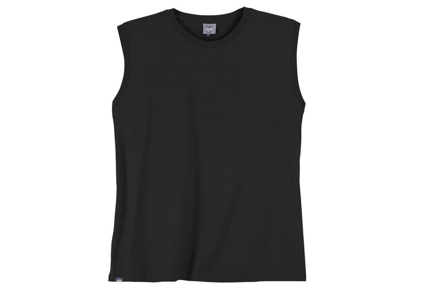 AHORN SPORTSWEAR Muscleshirt Große Größen Herren Tanktop schwarz Ahorn Sportswear von AHORN SPORTSWEAR