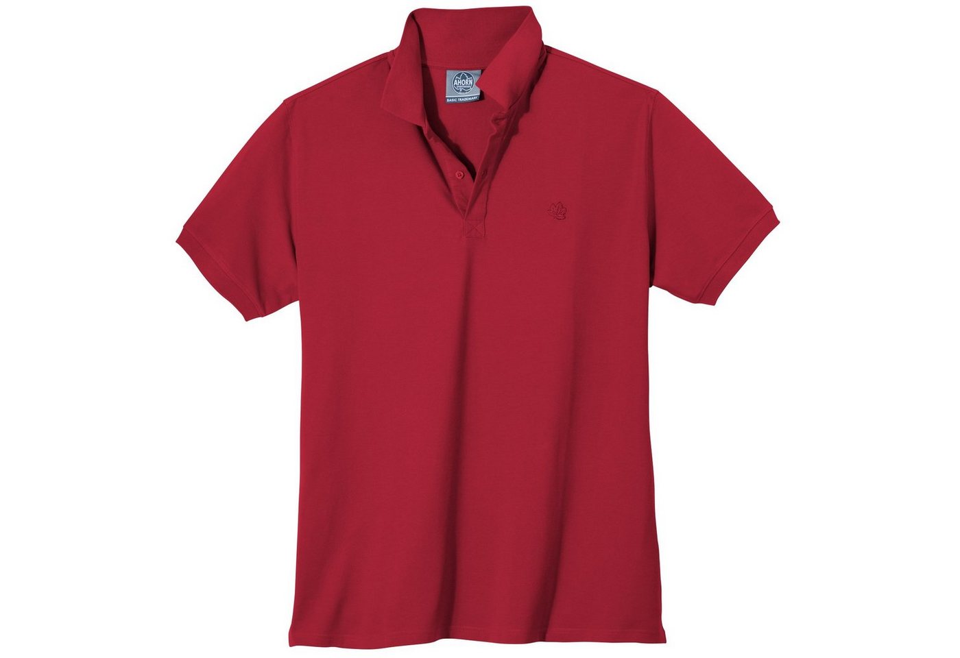 AHORN SPORTSWEAR Poloshirt Große Größen Herren Poloshirt Ahorn Sportswear rot von AHORN SPORTSWEAR