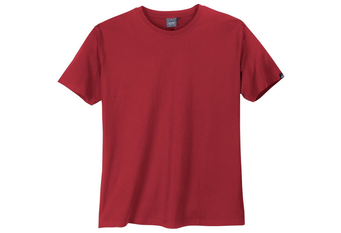 AHORN SPORTSWEAR Rundhalsshirt Ahorn Basic Rundhals T-Shirt rot Übergrößen AHORN SPORTSWEAR Rundhalsshirt Ahorn Basic Rundhals T-Shirt rot Übergrößen von AHORN SPORTSWEAR