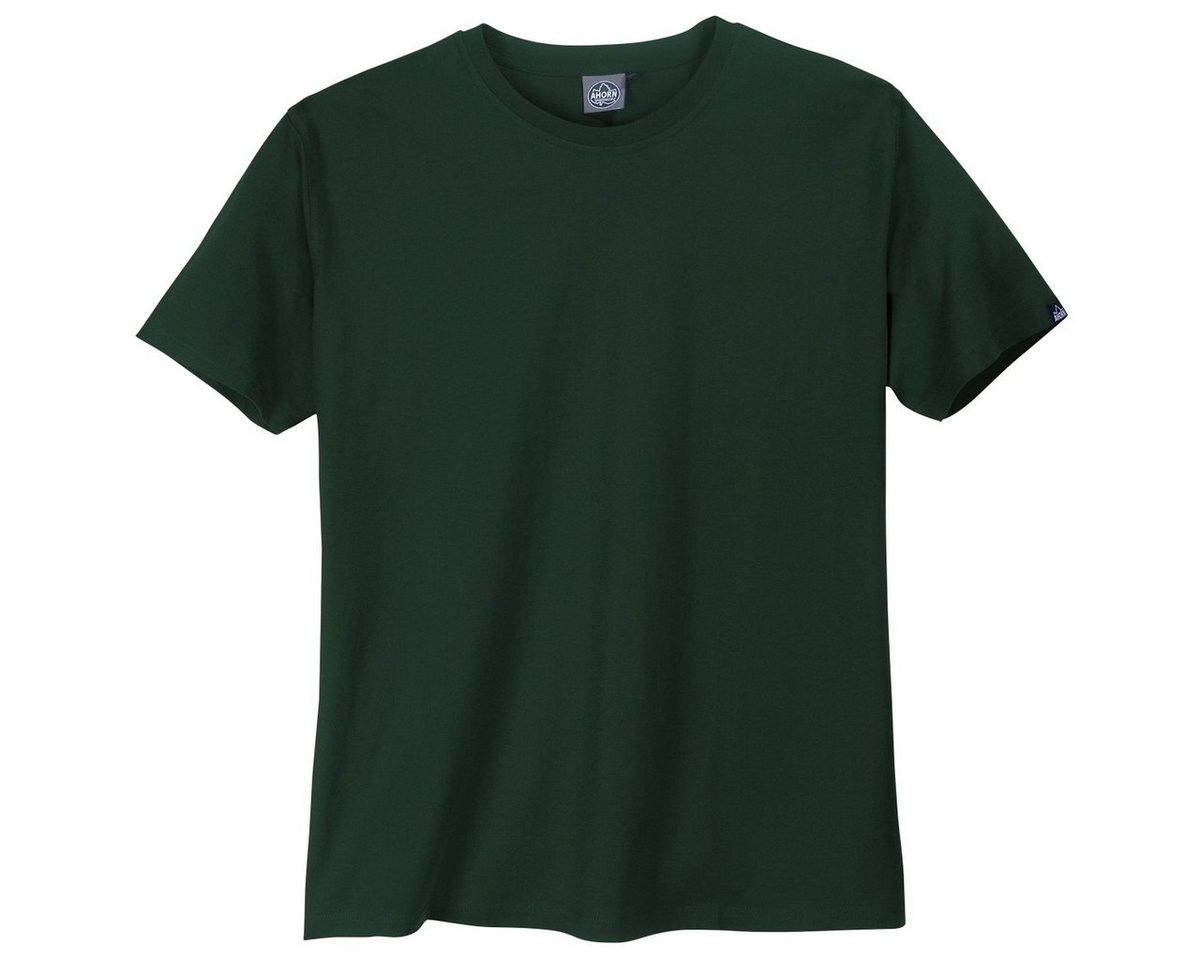 AHORN SPORTSWEAR Rundhalsshirt Ahorn Sportswear Basic T-Shirt dunkelgrün Übergröße AHORN SPORTSWEAR Rundhalsshirt Ahorn Sportswear Basic T-Shirt dunkelgrün Übergröße von AHORN SPORTSWEAR