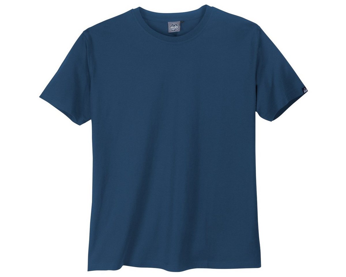 AHORN SPORTSWEAR Rundhalsshirt Ahorn Sportswear Basic T-Shirt XXL stahlblau AHORN SPORTSWEAR Rundhalsshirt Ahorn Sportswear Basic T-Shirt XXL stahlblau von AHORN SPORTSWEAR