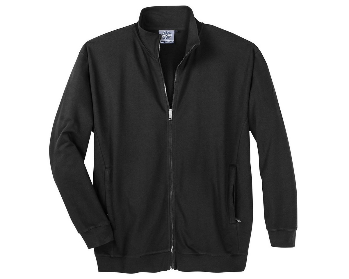 AHORN SPORTSWEAR Sweatjacke Übergröße Stehkragen Sweatjacke schwarz Ahorn AHORN SPORTSWEAR Sweatjacke Übergröße Stehkragen Sweatjacke schwarz Ahorn von AHORN SPORTSWEAR