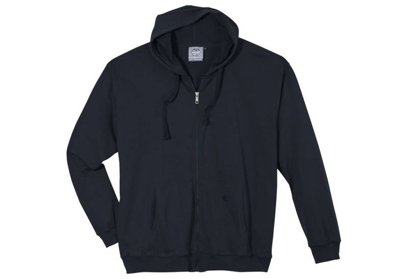 AHORN SPORTSWEAR Sweatjacke Ahorn Kapuzen-Sweatjacke Übergröße dunkelblau von AHORN SPORTSWEAR