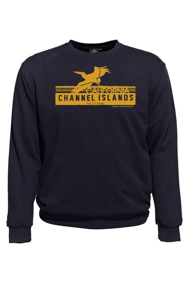 AHORN SPORTSWEAR Sweatshirt CHANNEL ISLANDS mit modischem Frontprint AHORN SPORTSWEAR Sweatshirt CHANNEL ISLANDS mit modischem Frontprint von AHORN SPORTSWEAR