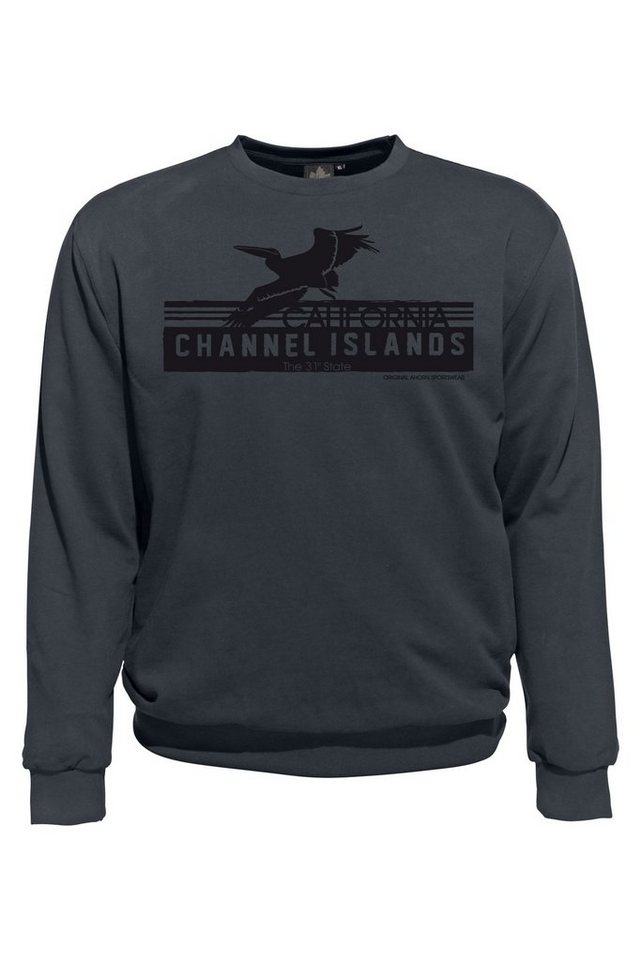 AHORN SPORTSWEAR Sweatshirt CHANNEL ISLANDS mit modischem Frontprint AHORN SPORTSWEAR Sweatshirt CHANNEL ISLANDS mit modischem Frontprint von AHORN SPORTSWEAR