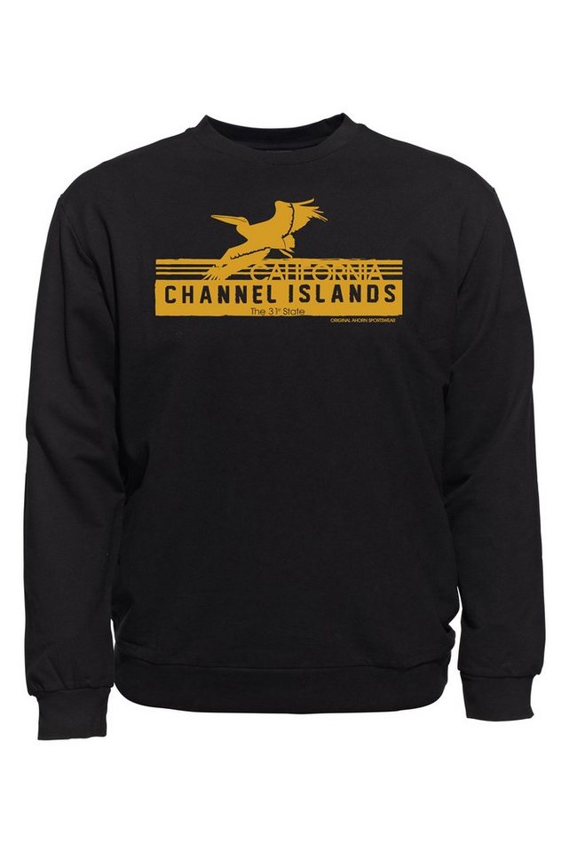 AHORN SPORTSWEAR Sweatshirt CHANNEL ISLANDS mit modischem Frontprint AHORN SPORTSWEAR Sweatshirt CHANNEL ISLANDS mit modischem Frontprint von AHORN SPORTSWEAR