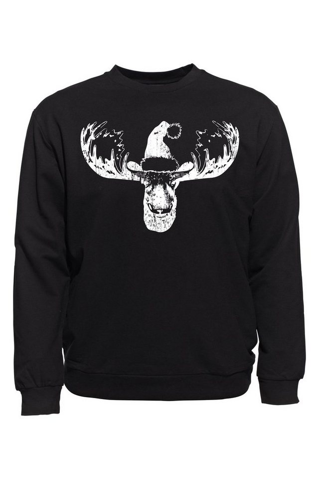 AHORN SPORTSWEAR Sweatshirt ELCH MIT HUT mit Rundhals-Ausschnitt AHORN SPORTSWEAR Sweatshirt ELCH MIT HUT mit Rundhals-Ausschnitt von AHORN SPORTSWEAR