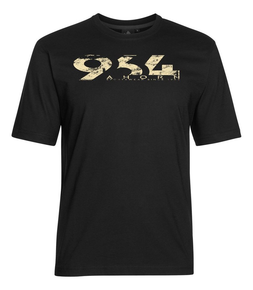 AHORN SPORTSWEAR T-Shirt 964_EGGSHELL mit modischem Print AHORN SPORTSWEAR T-Shirt 964_EGGSHELL mit modischem Print von AHORN SPORTSWEAR