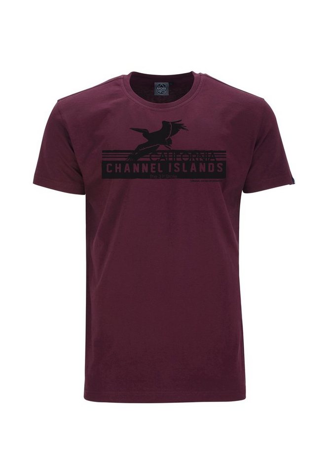 AHORN SPORTSWEAR T-Shirt CHANNEL ISLANDS mit großem Frontprint AHORN SPORTSWEAR T-Shirt CHANNEL ISLANDS mit großem Frontprint von AHORN SPORTSWEAR
