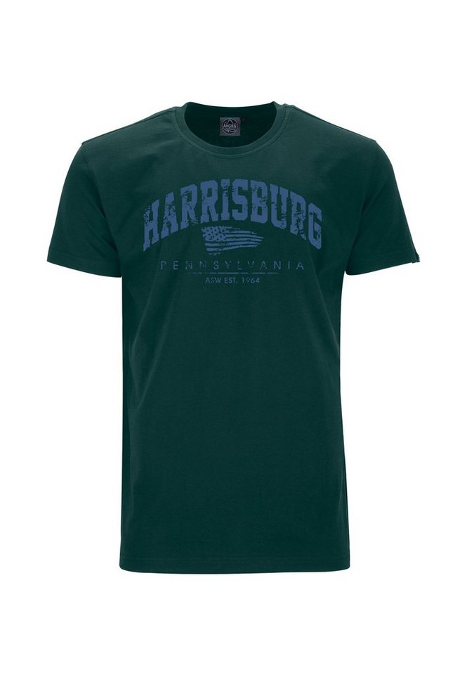 AHORN SPORTSWEAR T-Shirt HARRISBURG_ATLANTIC BLUE mit modischem Frontprint AHORN SPORTSWEAR T-Shirt HARRISBURG_ATLANTIC BLUE mit modischem Frontprint von AHORN SPORTSWEAR