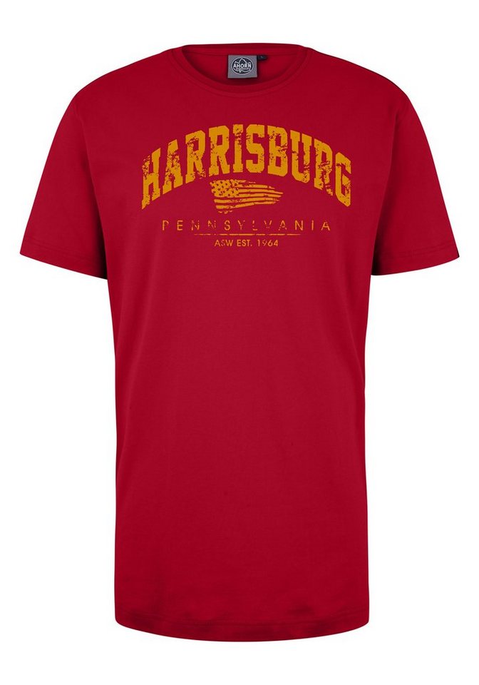 AHORN SPORTSWEAR T-Shirt HARRISBURG mit sportlichem Print AHORN SPORTSWEAR T-Shirt HARRISBURG mit sportlichem Print von AHORN SPORTSWEAR