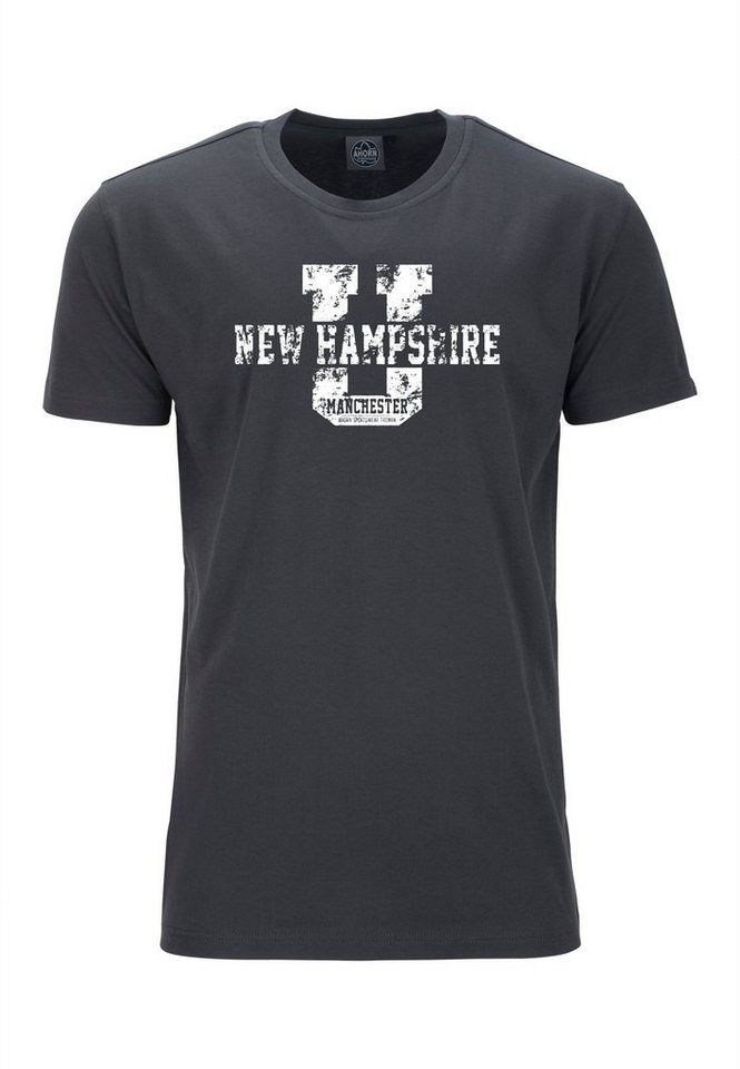 AHORN SPORTSWEAR T-Shirt NEW HAMPSHIRE mit coolem Frontprint AHORN SPORTSWEAR T-Shirt NEW HAMPSHIRE mit coolem Frontprint von AHORN SPORTSWEAR