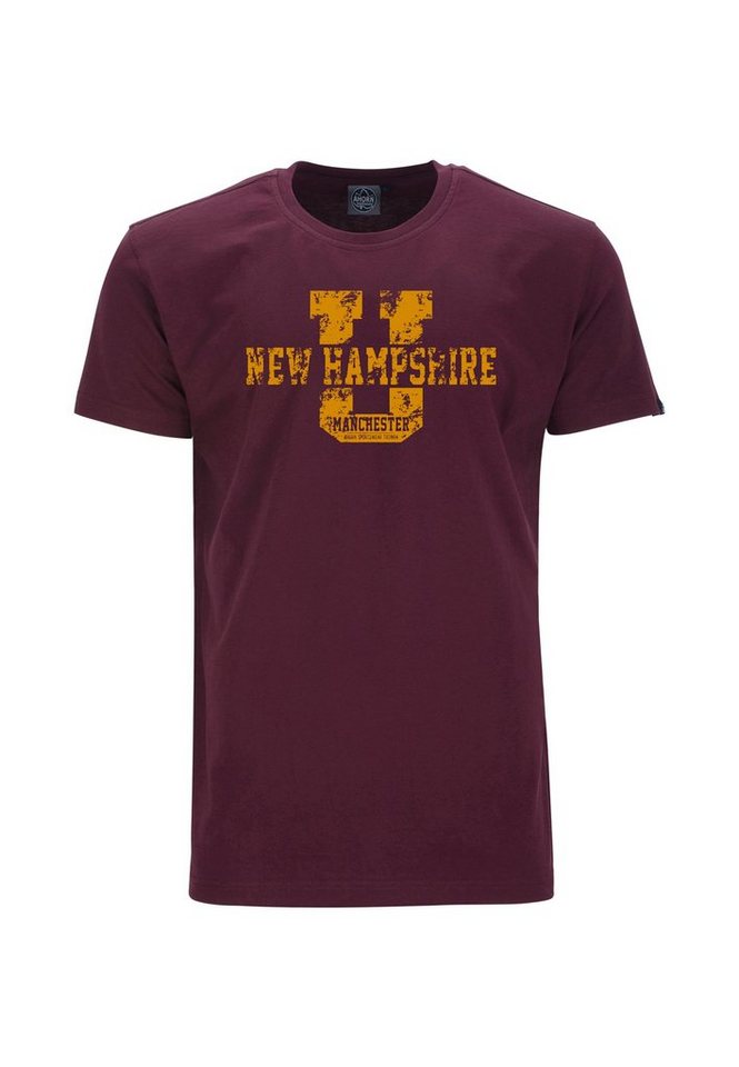 AHORN SPORTSWEAR T-Shirt NEW HAMPSHIRE mit sportlichem Front-Motiv AHORN SPORTSWEAR T-Shirt NEW HAMPSHIRE mit sportlichem Front-Motiv von AHORN SPORTSWEAR