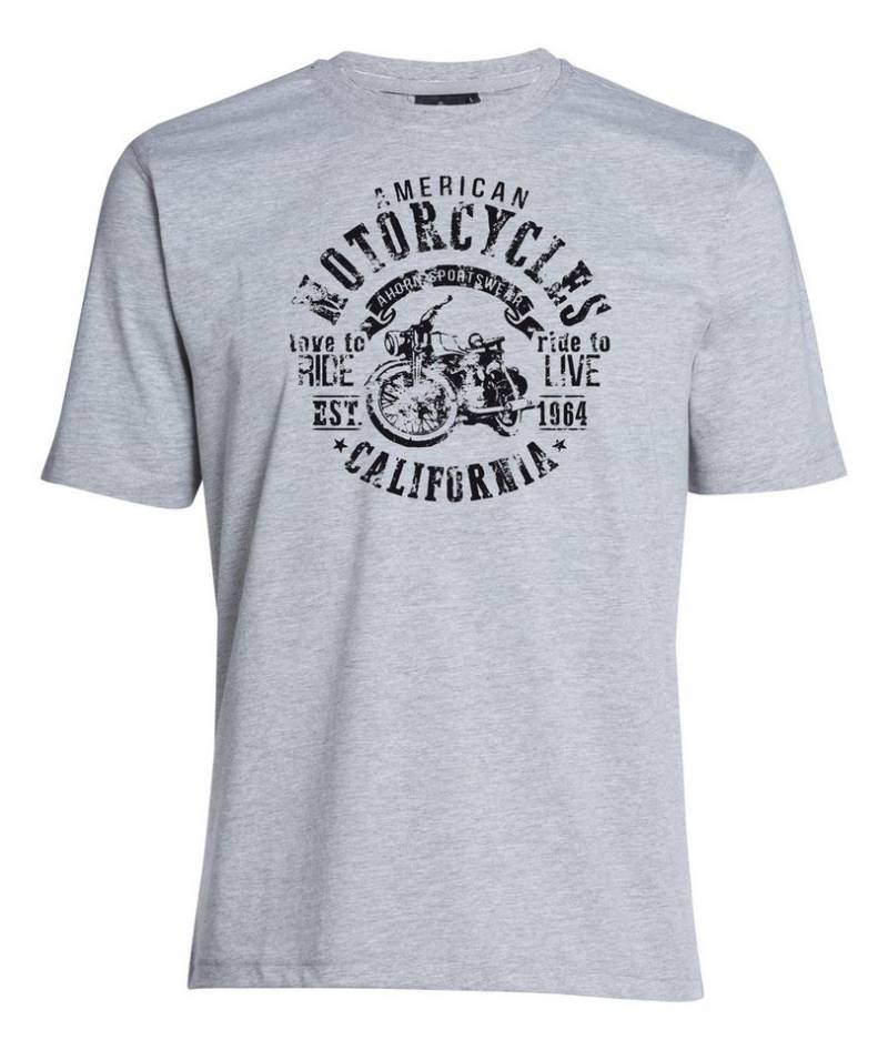 AHORN SPORTSWEAR T-Shirt RIDE TO LIVE mit coolem Frontdruck von AHORN SPORTSWEAR