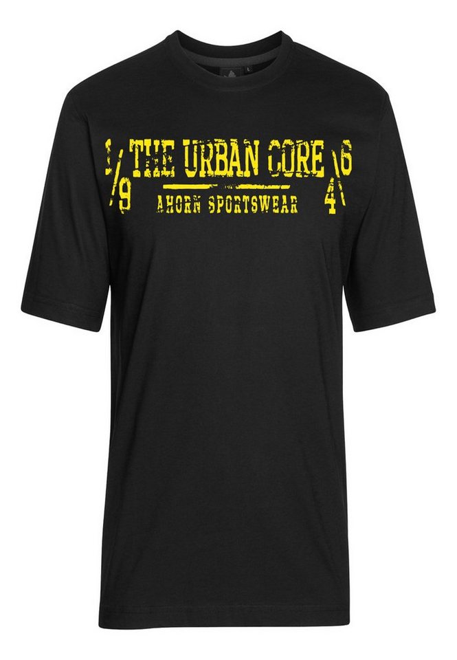 AHORN SPORTSWEAR T-Shirt URBAN CORE mit lässigem Print AHORN SPORTSWEAR T-Shirt URBAN CORE mit lässigem Print von AHORN SPORTSWEAR