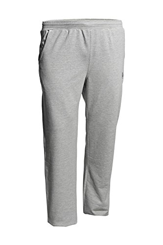 AHORN SPORTSWEAR Übergrößen Basic Jogginghose Grau-Melange 4XL von AHORN SPORTSWEAR