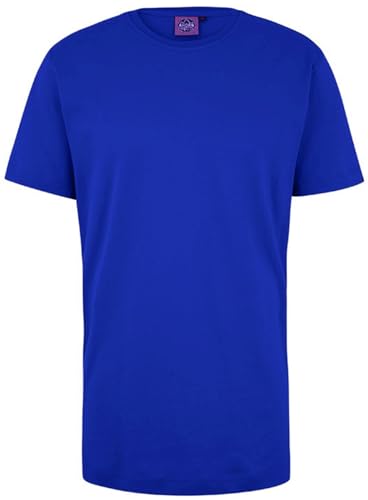 AHORN SPORTSWEAR Übergrößen Basic T-Shirt Royal Blue 7XL von AHORN SPORTSWEAR