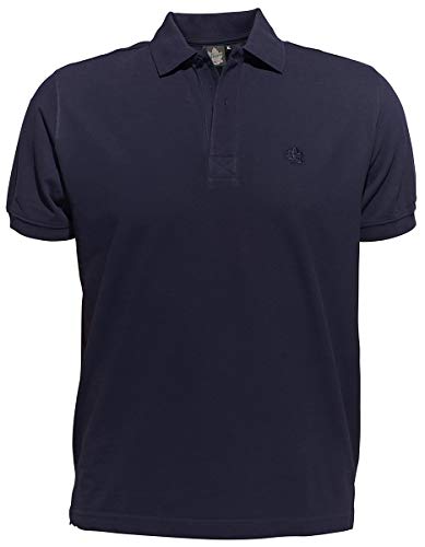 AHORN SPORTSWEAR Übergrößen Designer Basic Polo-Shirt blau 5XL von AHORN SPORTSWEAR