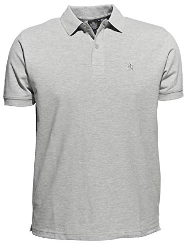 AHORN SPORTSWEAR Übergrößen Designer Basic Polo-Shirt grau Melange 6XL AHORN SPORTSWEAR Übergrößen Designer Basic Polo-Shirt grau Melange 6XL von AHORN SPORTSWEAR