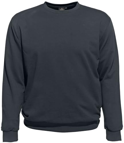 AHORN SPORTSWEAR Übergrößen Designer Sweatshirt Iron Grey 8XL von AHORN SPORTSWEAR