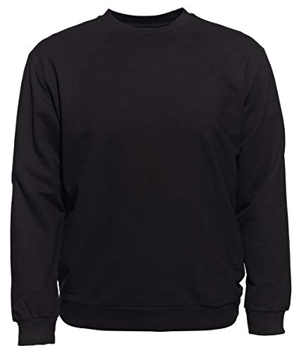 AHORN SPORTSWEAR Übergrößen Designer Sweatshirt Schwarz 5XL von AHORN SPORTSWEAR