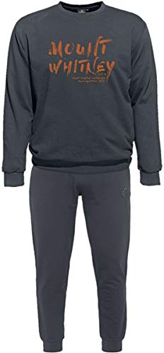 AHORN SPORTSWEAR Übergrößen Jogginganzug Mount Whitney orange Iron Grey 10XL von AHORN SPORTSWEAR