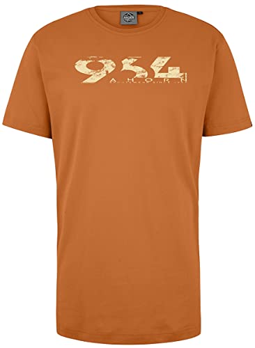 AHORN SPORTSWEAR Übergrößen T-Shirt 964 Ahorn beige Dark orange 8XL von AHORN SPORTSWEAR