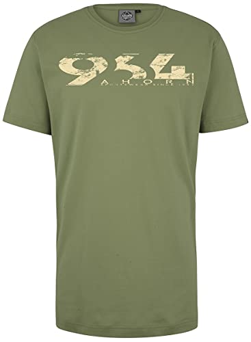 AHORN SPORTSWEAR Übergrößen T-Shirt 964 Ahorn beige Moss Green 8XL von AHORN SPORTSWEAR