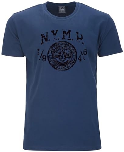 AHORN SPORTSWEAR Übergrößen T-Shirt New York schwarz Alpine Blue 4XL AHORN SPORTSWEAR Übergrößen T-Shirt New York schwarz Alpine Blue 4XL von AHORN SPORTSWEAR