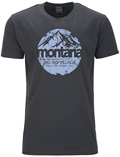 AHORN SPORTSWEAR Übergrößen T-Shirt Sky Village Eisblau Iron Grey 5XL AHORN SPORTSWEAR Übergrößen T-Shirt Sky Village Eisblau Iron Grey 5XL von AHORN SPORTSWEAR