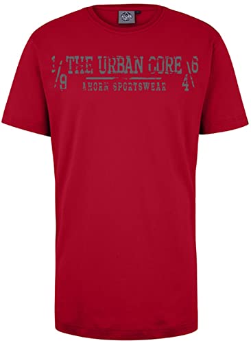 AHORN SPORTSWEAR Übergrößen T-Shirt The Urban Core grau Cayenne Red 5XL AHORN SPORTSWEAR Übergrößen T-Shirt The Urban Core grau Cayenne Red 5XL von AHORN SPORTSWEAR