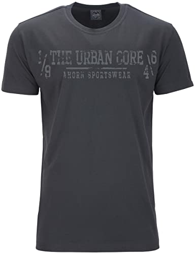 AHORN SPORTSWEAR Übergrößen T-Shirt The Urban Core grau Iron Grey 6XL von AHORN SPORTSWEAR