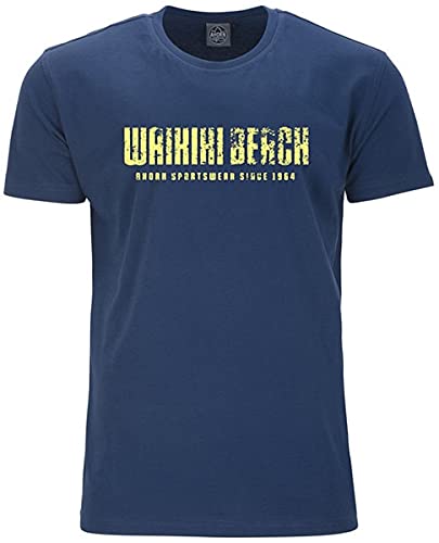 AHORN SPORTSWEAR Übergrößen T-Shirt Waikiki Beach Lemon Alpine Blue 4XL AHORN SPORTSWEAR Übergrößen T-Shirt Waikiki Beach Lemon Alpine Blue 4XL von AHORN SPORTSWEAR
