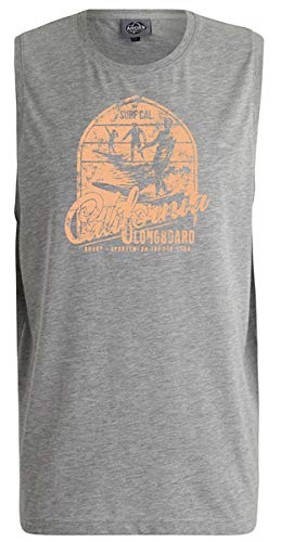 AHORN SPORTSWEAR Übergrößen Tanktop California Longboard beige Grey Melange 6XL AHORN SPORTSWEAR Übergrößen Tanktop California Longboard beige Grey Melange 6XL von AHORN SPORTSWEAR