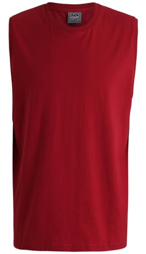 AHORN SPORTSWEAR Übergrößen Tanktop Trägershirt Muscleshirt Flame red 10XL von AHORN SPORTSWEAR