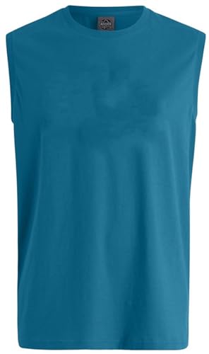 AHORN SPORTSWEAR Übergrößen Tanktop Trägershirt Muscleshirt Water Blue 8XL von AHORN SPORTSWEAR