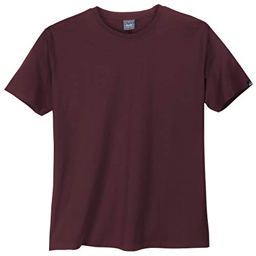 AHORN Sportswear Basic T-Shirt große Größen Bordeaux, Größe:5XL von AHORN
