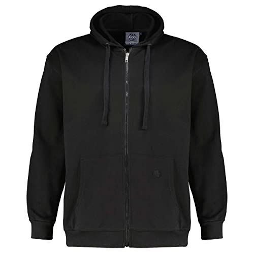 Große Größen - Ahorn Herren Sweatjacke in Übergröße 5XL von AHORN
