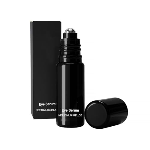 Männer Augen Serum - Tägliche Tiefenhydratation für Erfrischte Nicht Fettende Augenpartie, Pflanzenbasierte Formel(Black1pc) von AHTCPO