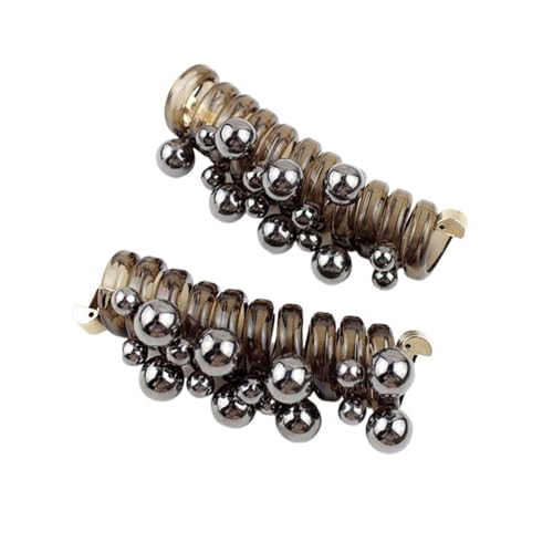 Haargummi Damen 1 paar Erwachsene Telefon Kabel Ring Nette Haar Ring Große Matt Erwachsene Haar Krawatte Kopf Ring kinder Telefon Hephone kabel(242) von AHUFGN